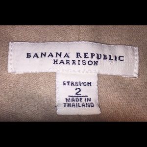 NWOT Banana Republic Harrison Wool Slacks Size 2